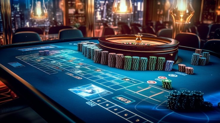 Meja Roulette JILI dengan fitur statistik dan chat real-time